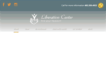 Tablet Screenshot of liberationcenter.com